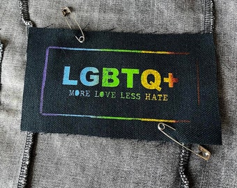 LGBTQ Gift, Transgender Patch, Queer Pride Patch, Punk Patches, Denim Jacket Patches