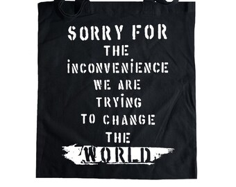 Activism Tote Bag,Rage Against The System Tote Bag, Black Lives Matter, Progressive Gift. Fuck Capitalism