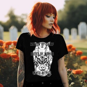 Resistance Graphic Tee – Nation of Sheep, Wolves & Pigs Punk Shirt, Hand Drawn Protest Art