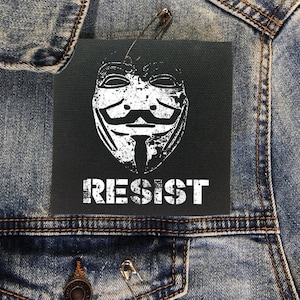Denim Jacket Patch Ocean Patch Protest Patch Water Is Life Back Patch Canvas Back Patch Support Water Protectors Standing Rock Patch
