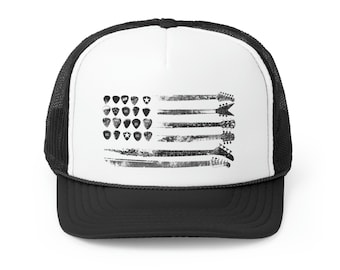 Guitar Flag Trucker hat