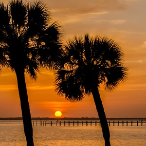 Sunset over the Bay
