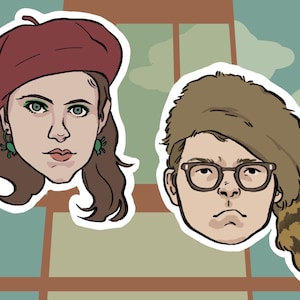 Moonrise Kingdom Aufkleber, Wes Anderson
