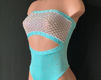 Disfraz de rave, traje de stripper, zapatos de stripper, ropa de baile exótica, traje de rave, ropa de stripper