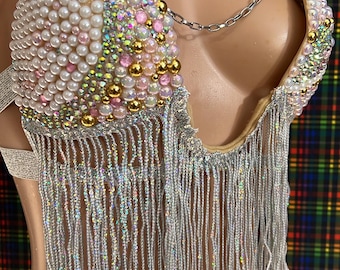 Bra set rave costume stripper wear, stripper outfit stripper shoes exotic dancewear rave outfit stripper wear