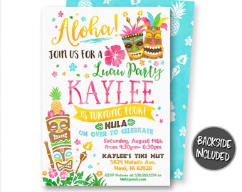 aloha invitation etsy