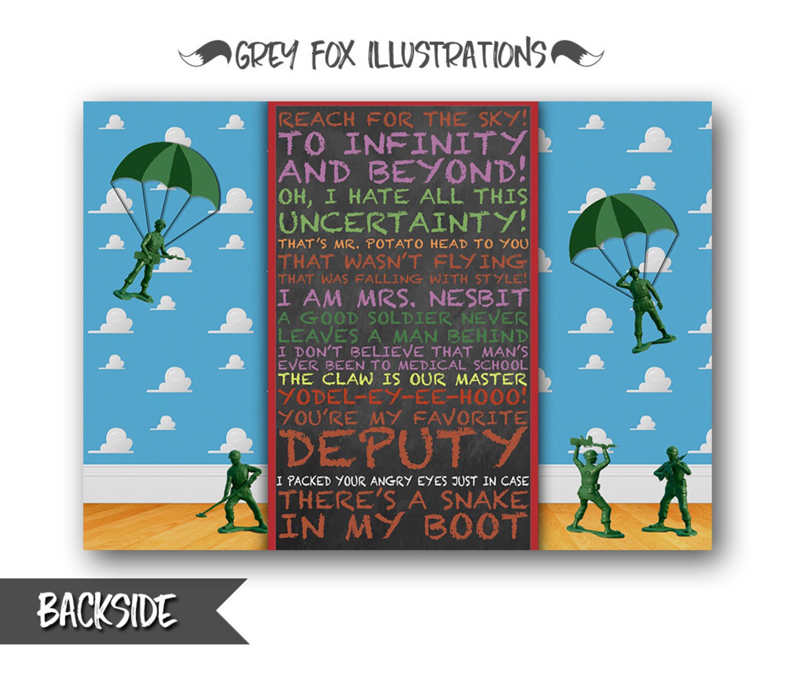 Toy Story Invitation toy Story Invite disney Pixar Toy Story Etsy