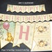 Winnie The Pooh Banner, Winnie The Pooh Birthday Banner, Pooh Party, Printables, Classic Winnie Pooh, Party, Favors, Banner Flags, Digital