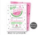 Watermelon Invitation, Watermelon Birthday Invitation, Watermelon Party, One in a Melon Invitation, 1st Birthday, Party, Digital, Printable 