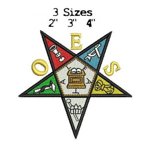 OES 3 Sizes Digitized filled Machine Embroidery Design Digital Download