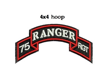 NC 4" rocker scroll tab embroidered patch Fort Bragg NC 4" rocker scroll tab embroidered patch Fort Bragg
