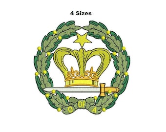 Digitized filled 4sizes Machine Embroidery Design Digital Download
