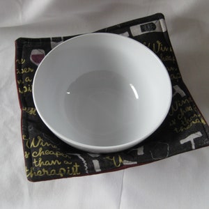 Microwave Bowl Cozy