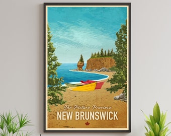 New Brunswick Travel Poster