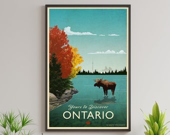 Ontario Travel Poster