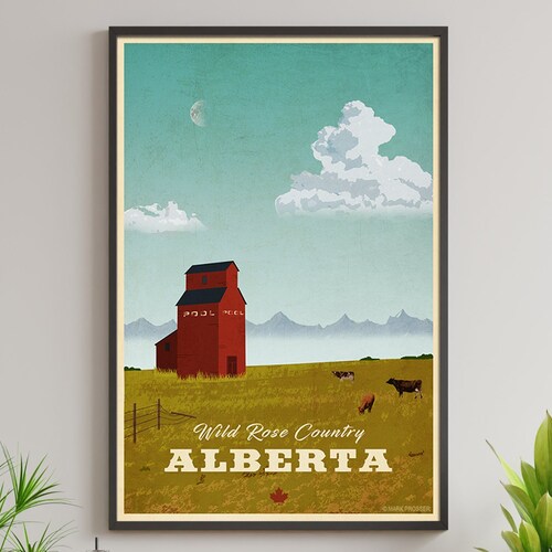 EDMONTON CITY MAP Fine Art Map Poster Modern Alberta Etsy Canada