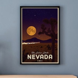 Nevada Reiseposter
