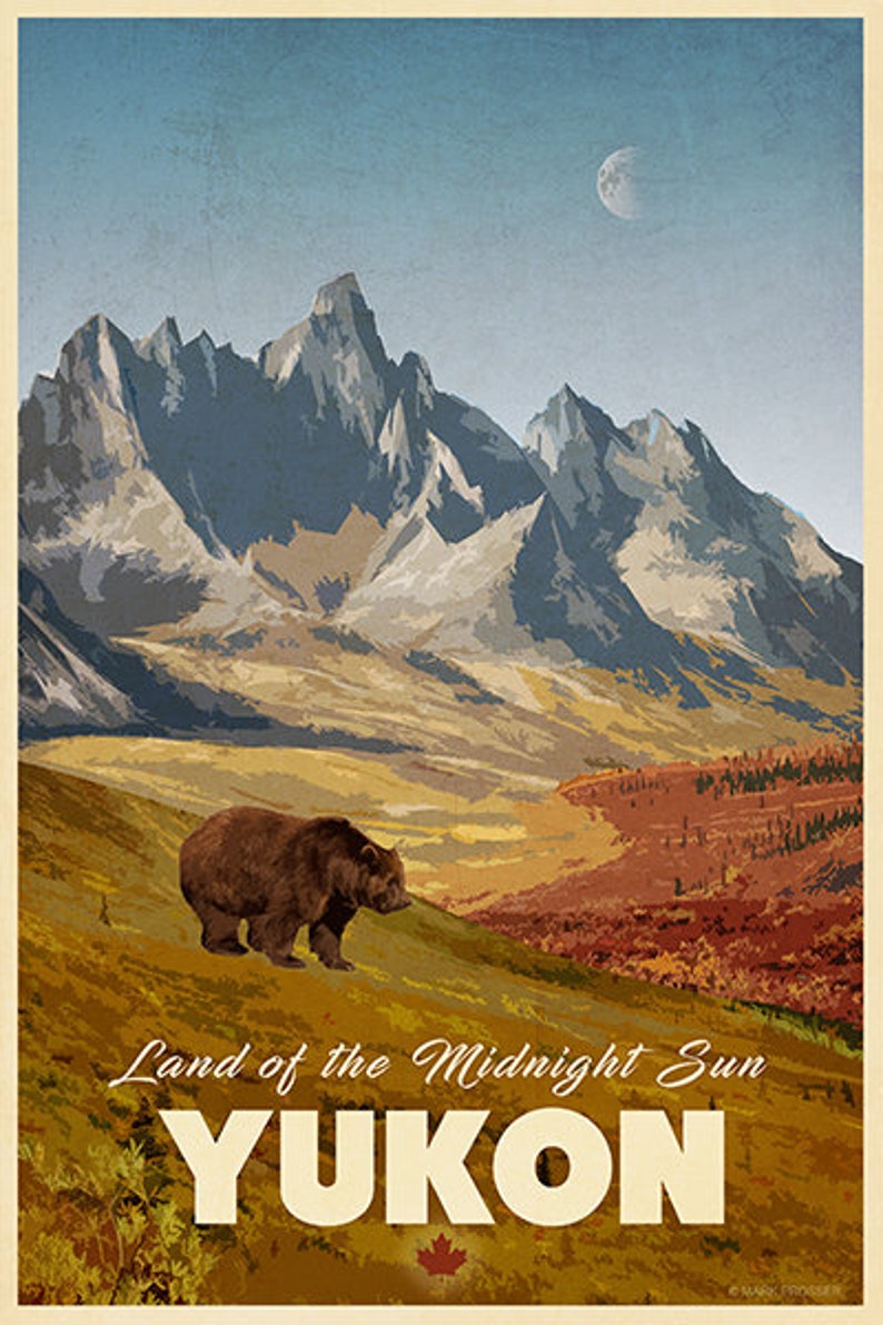 Yukon Travel Poster image 2