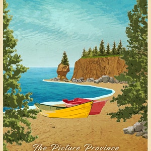 New Brunswick Travel Poster image 2