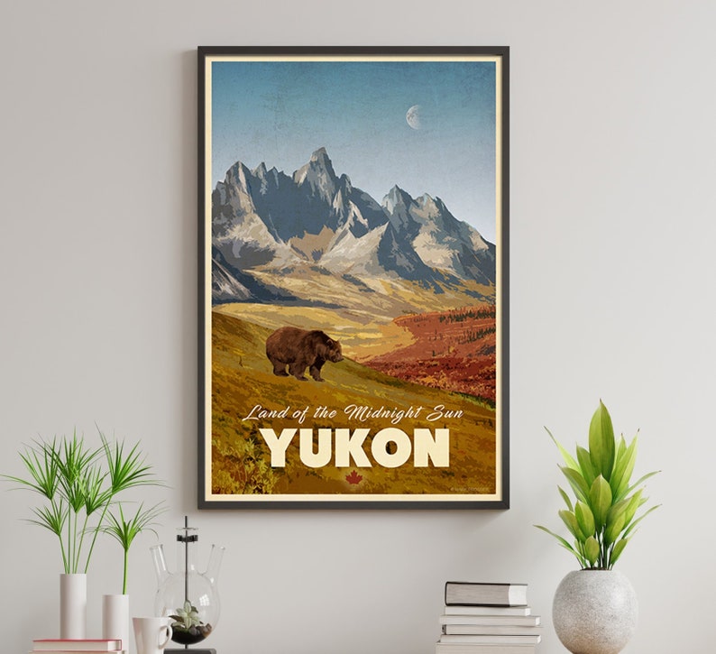 Yukon Travel Poster image 1