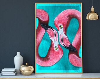 Flowing Flamingo