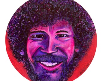 Bob Ross Portrait *Print*