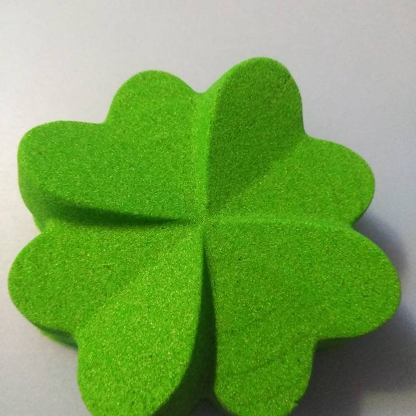 Shamrock 4 leaf clover Plastic Bath Bomb Mold | Soap Mold | Plaster Mold | Chocolate | Resin Mold | Gelatin Mold | Craft Mold