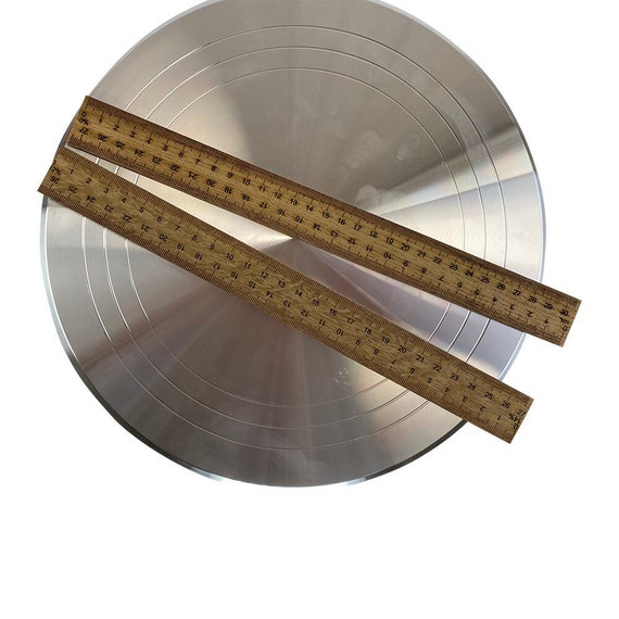 Potters Shrinkage Ruler Pottery Studio Tool Clay With 10 12 Etsy UK