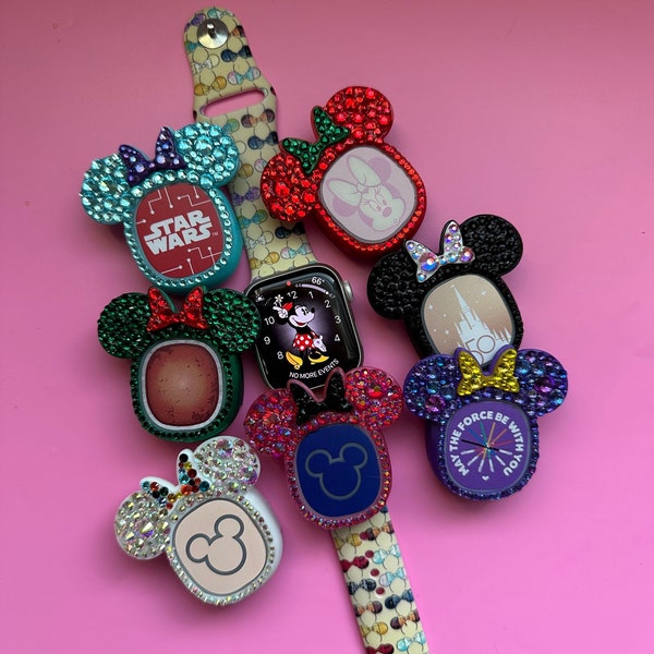 ALL BLING MagicBand+ Puck Adapter for Smart Watches | Slides on Apple Watch, Fitbit & More