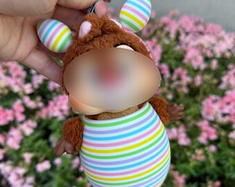 Easter Egg Accessories and Outfit for Keychain Doll