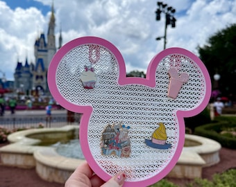 Mouse Ear Pin Display Board, 3D Printed Pin Holder, Pin Trading Board, Disney Pin Collector Gift, Park Pin Organizer