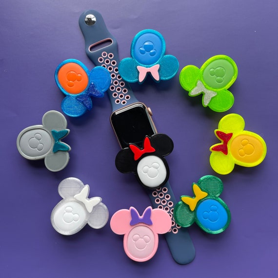FLEXIBLE Magicband Puck Holder for Smart Watch Band Ear Bow Style Etsy