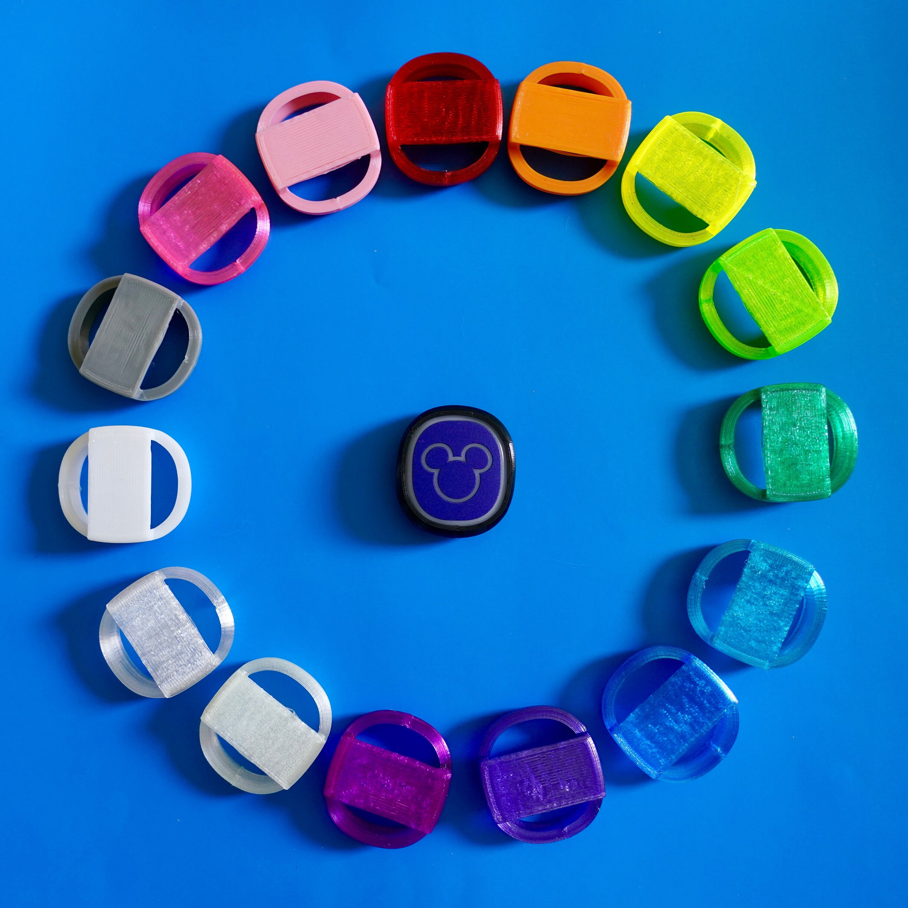 FLEXIBLE Smart Watch Bands Puck Holder for Magicband Plus Etsy