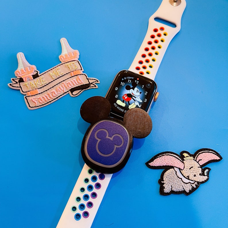 FLEXIBLE Magicband Plus Puck Holder for Smart Watch Band Ear Etsy