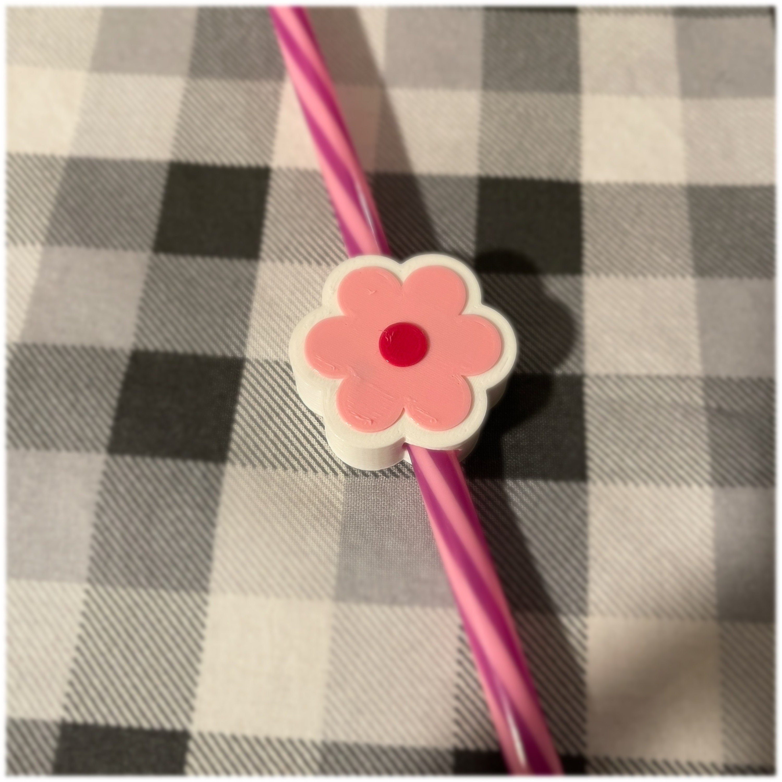 Flower Straw Topper 