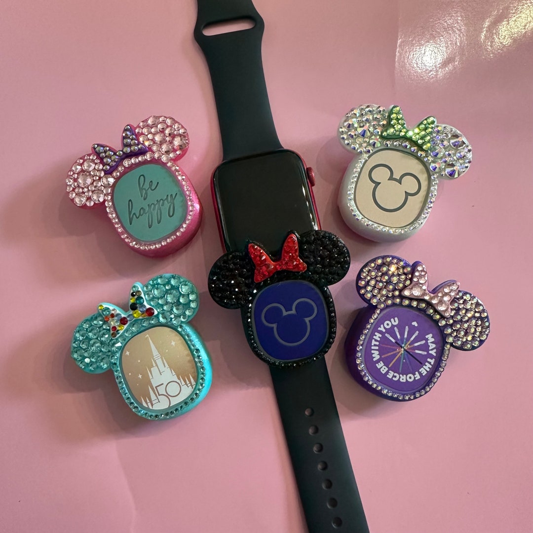 ALL BLING Magicband Plus FLEXIBLE Puck Holder for Smart Watch Band Ear