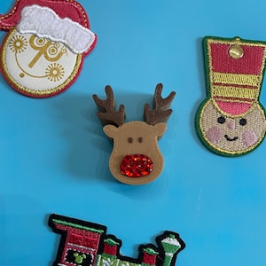 BLING Reindeer Straw Topper | Straw Buddy | Straw Decor