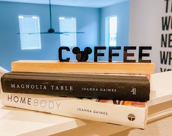 Mouse Coffee Desk Quote | Letter Ledge | One Liner