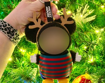 Reindeer Accessories and Outfit for Keychain Doll