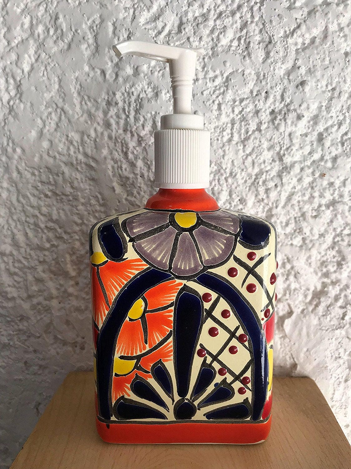 Talavera Ceramic Soap & Lotion Dispenser for Kitchen or Etsy