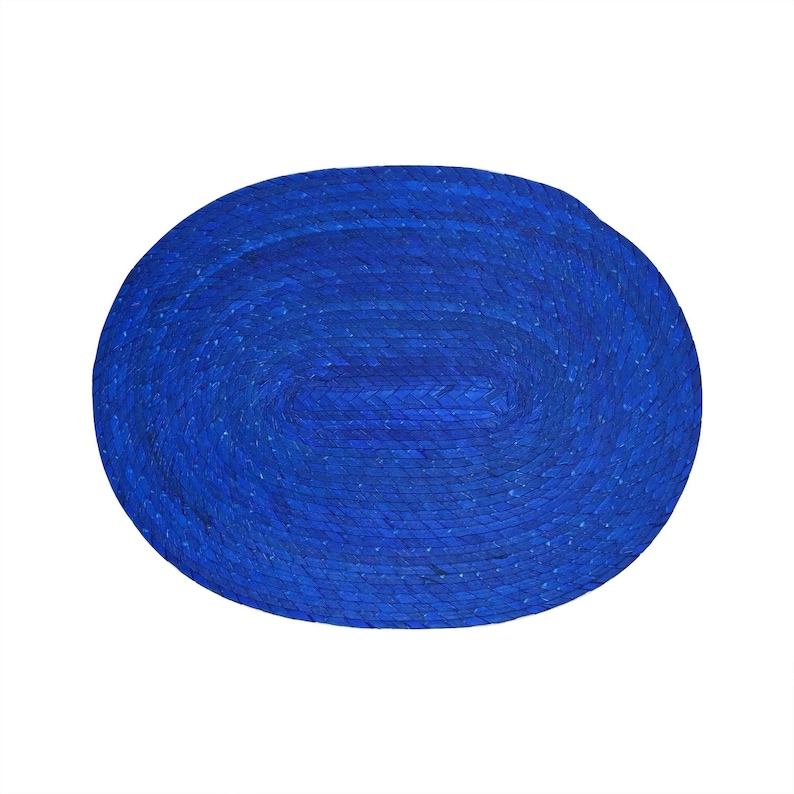 Royal Blue Placemats and Coasters Set of 4 Ecofriendly Etsy