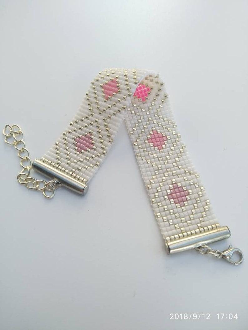 Miyuki beads woven bracelet
