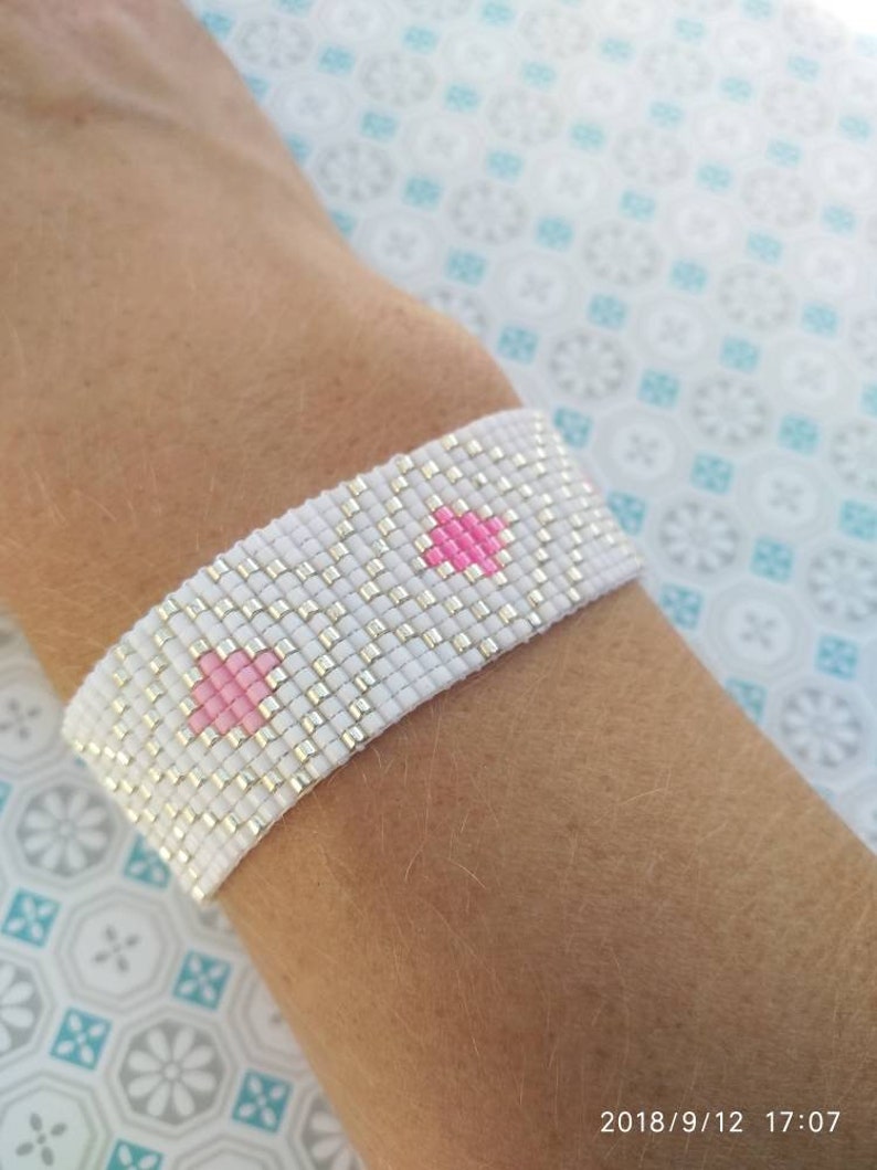 Miyuki beads woven bracelet