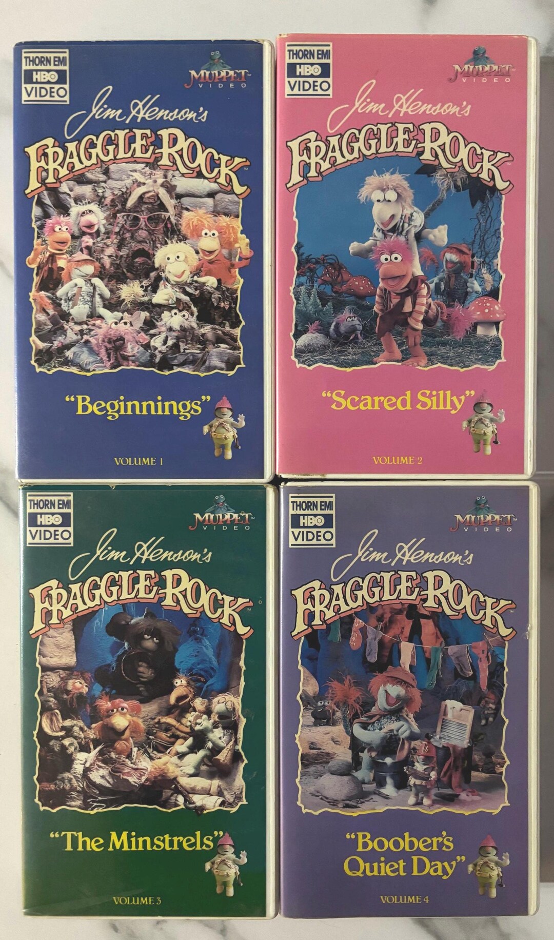 Fraggle Rock VHS LOT OF 4 - Etsy