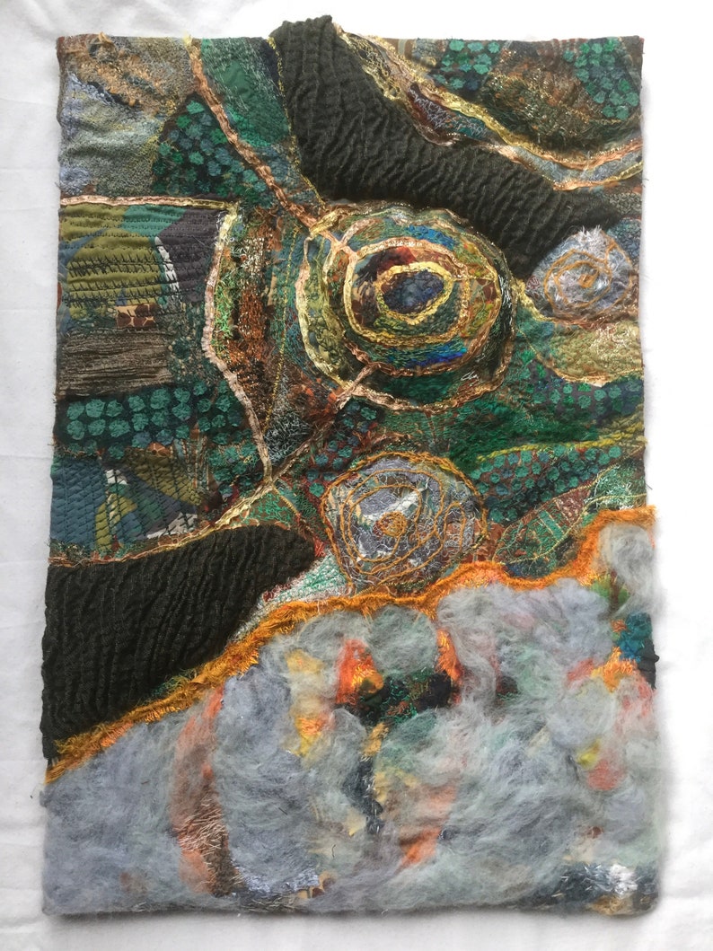 Unique Textiles Wall Art, Wallhanging, Embroidery, Etsy UK