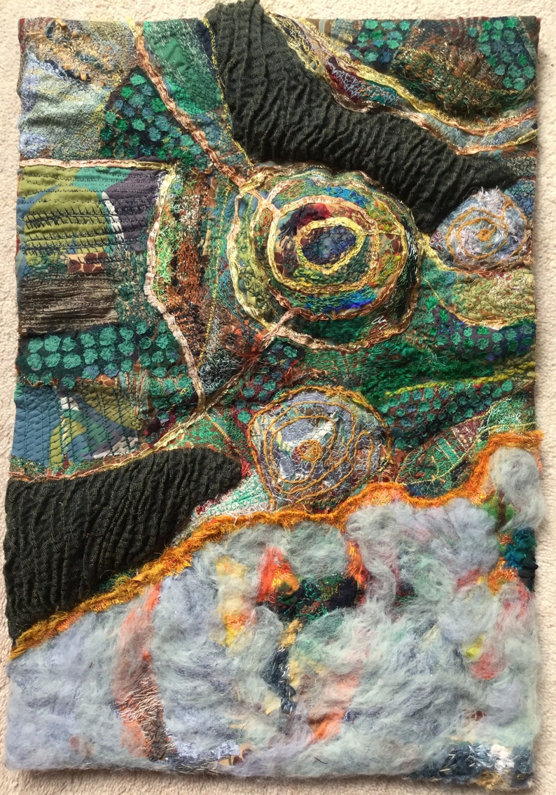 Unique Textiles Wall Art, Wallhanging, Embroidery, Etsy UK