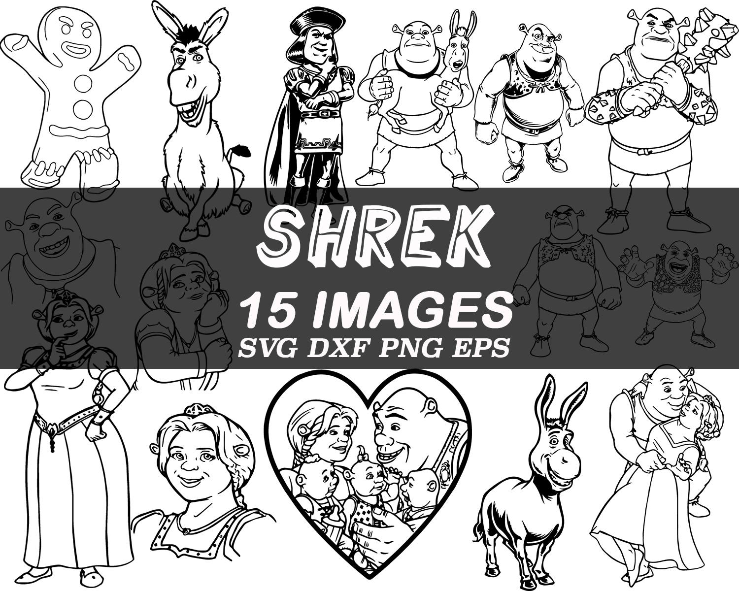 Download shrek svg princess fiona svg clipart decal stencil vinyl ...
