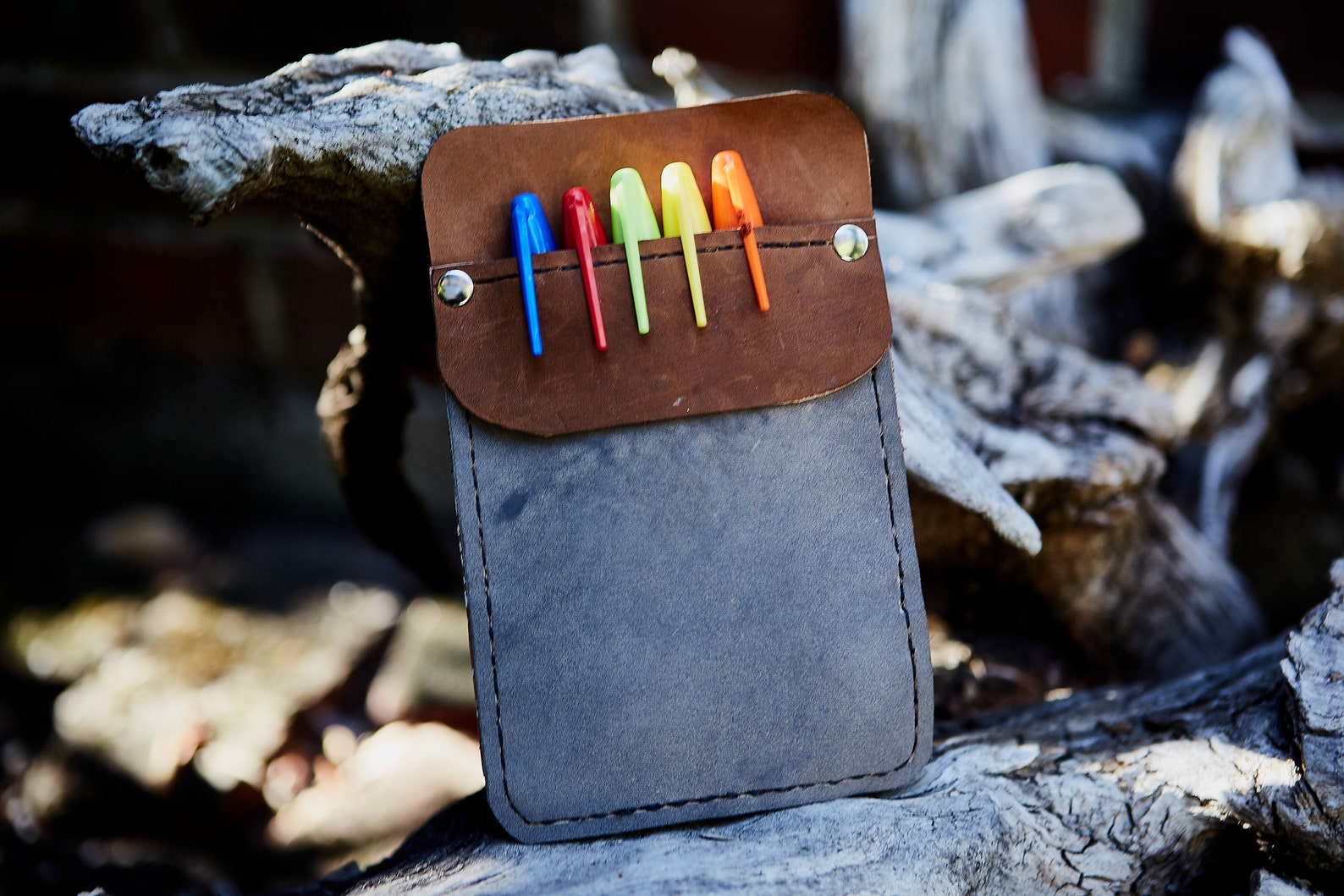 Leather Pocket Protector Etsy