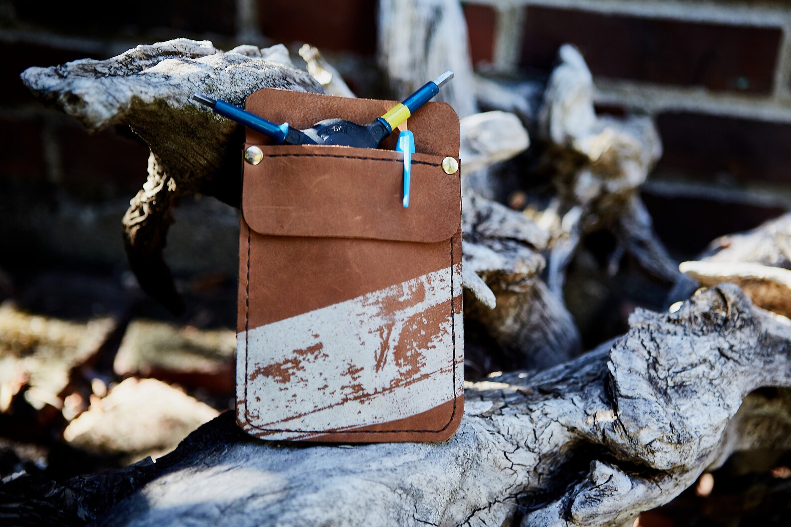 Leather Pocket Protector Etsy