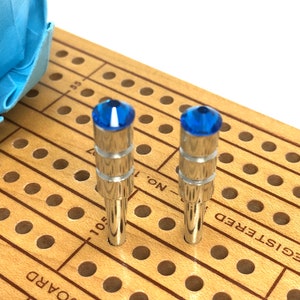 Pinces à cribbage | chevilles pour lit de bébé | Cribbage | Planche de cribbage | jeux de société | Jeux de cartes | pièces de jeu